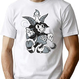 Do Walt Thou Wilt - Baphomet - Creepy Cute Occult T-Shirt for Men & Women, T-Shirts Graphic Tee - White