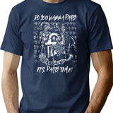 Do You Wanna Party Its Party Time Horror Movie Halloween Holiday 2022 T-Shirt for Men & Women, T-Shirts Graphic Tee - Navy