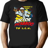 Doctor Pickaboo To I C U T-Shirt for Men & Women, T-Shirts Graphic Tee - Black