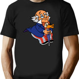 Doctor Snuggles T-Shirt for Men & Women, T-Shirts Graphic Tee - Black