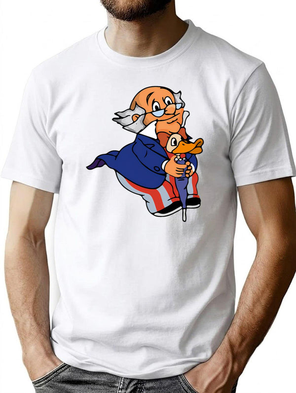 Doctor Snuggles T-Shirt for Men & Women, T-Shirts Graphic Tee - White