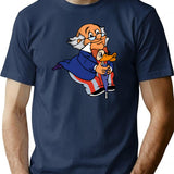 Doctor Snuggles T-Shirt for Men & Women, T-Shirts Graphic Tee - Navy