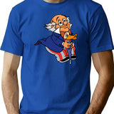 Doctor Snuggles T-Shirt for Men & Women, T-Shirts Graphic Tee - Blue