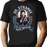 Doctor Strange Magic Emporium T-Shirt for Men & Women, T-Shirts Graphic Tee - Black