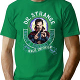 Doctor Strange Magic Emporium T-Shirt for Men & Women, T-Shirts Graphic Tee - Green
