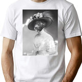 Dog Headed Princess T-Shirt for Men & Women, T-Shirts Graphic Tee - White
