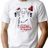 Dog Soldiers- Beware Wolves T-Shirt for Men & Women, T-Shirts Graphic Tee - White