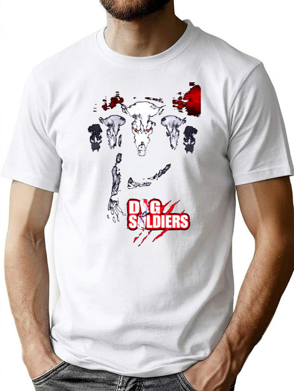 Dog Soldiers- Beware Wolves T-Shirt for Men & Women, T-Shirts Graphic Tee - White
