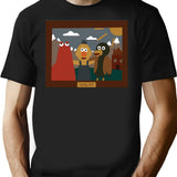 Don'T Hug Me I'M Scared Minimalist T-Shirt for Men & Women, T-Shirts Graphic Tee - Black