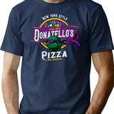 Donatello'S New York Style Pizza T-Shirt for Men & Women, T-Shirts Graphic Tee - Navy