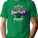 Donatello'S New York Style Pizza T-Shirt for Men & Women, T-Shirts Graphic Tee - Green