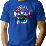 Donatello'S New York Style Pizza T-Shirt for Men & Women, T-Shirts Graphic Tee - Blue