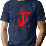 Doom The Dark Ages - Custom Logo T-Shirt for Men & Women, T-Shirts Graphic Tee - Navy
