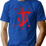 Doom The Dark Ages - Custom Logo T-Shirt for Men & Women, T-Shirts Graphic Tee - Blue