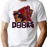 Doors - Seek Horror T-Shirt for Men & Women, T-Shirts Graphic Tee - White