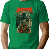 Dorohedoro Metal Rock Band T-Shirt for Men & Women, T-Shirts Graphic Tee - Green