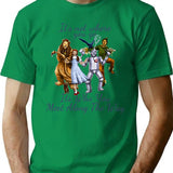 Dorothy Quotes It'S Not Where You Go It'S Who You Meet Along The Way Vintage Fantasy (2) T-Shirt for Men & Women, T-Shirts Graphic Tee - Green