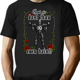 Dost Thou Even Hoist Funny Medieval T-Shirt for Men & Women, T-Shirts Graphic Tee - Black