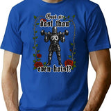 Dost Thou Even Hoist Funny Medieval T-Shirt for Men & Women, T-Shirts Graphic Tee - Blue