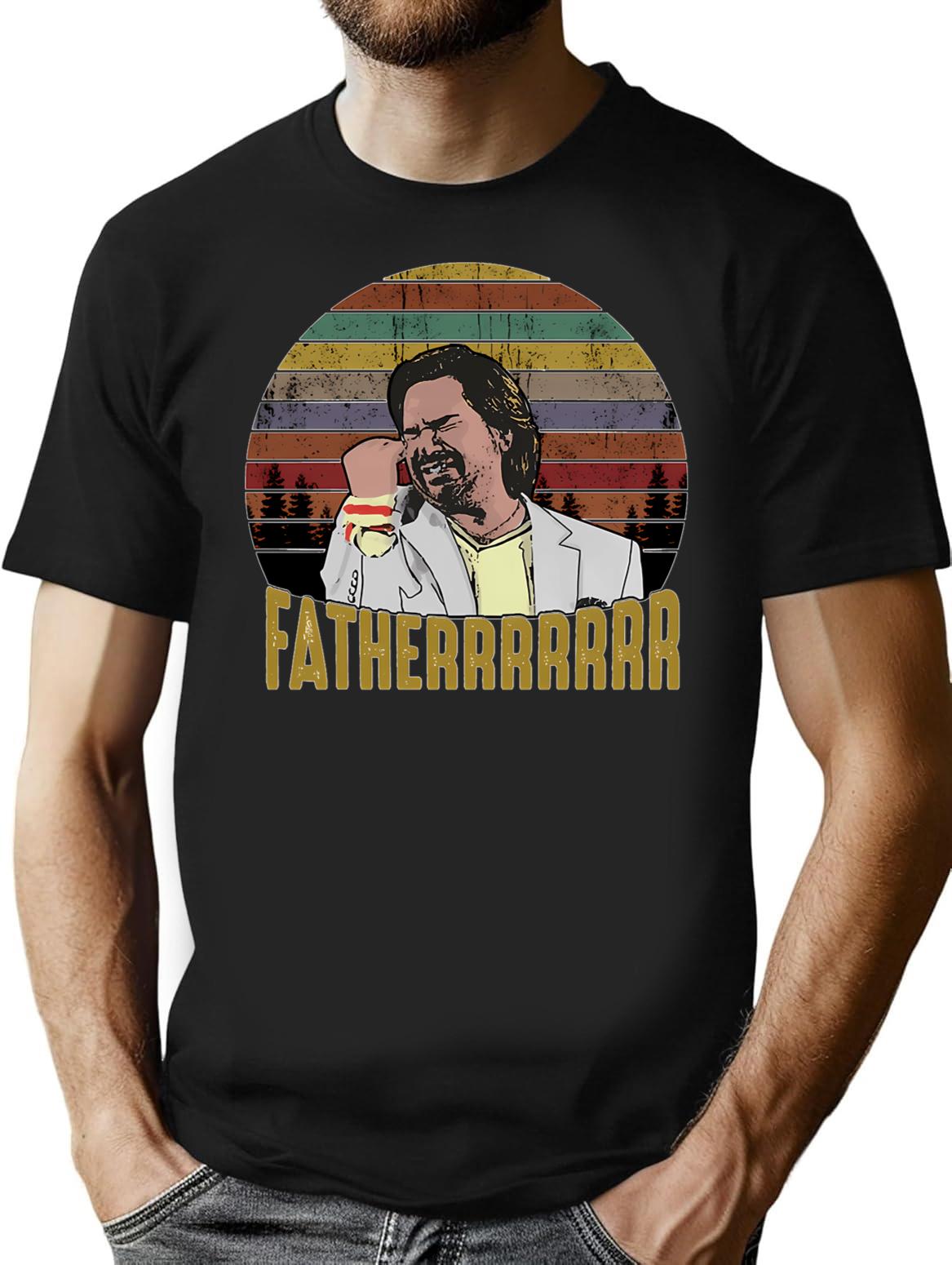 Douglas Reynholm Father The It Crowd Funny Vintage T T-Shirt for Men & Women, T-Shirts Graphic Tee - Black