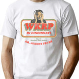 Dr. Johnny Fever Wkrp In Cincinnati Lts Worn T-Shirt for Men & Women, T-Shirts Graphic Tee - White