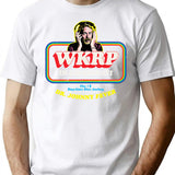 Dr. Johnny Fever Wkrp In Cincinnati T-Shirt for Men & Women, T-Shirts Graphic Tee - White