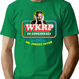 Dr. Johnny Fever Wkrp In Cincinnati T-Shirt for Men & Women, T-Shirts Graphic Tee - Green