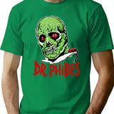 Dr. Phibes T-Shirt for Men & Women, T-Shirts Graphic Tee - Green