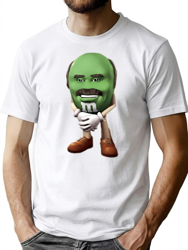 Dr Phil Mm Classic T-Shirt for Men & Women, T-Shirts Graphic Tee - White