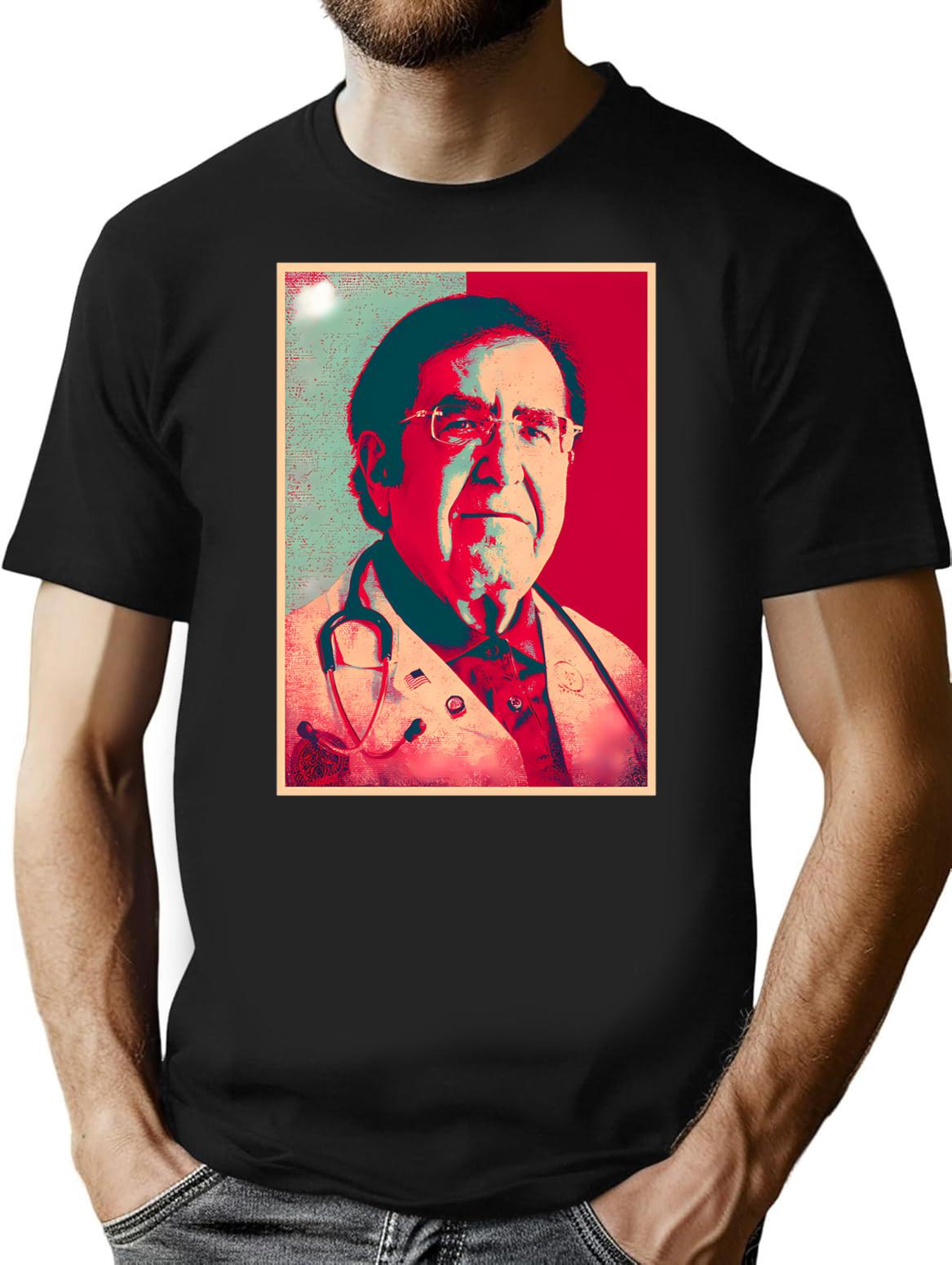 Dr Younan Nowzaradan Vintage Retro T-Shirt for Men & Women, T-Shirts Graphic Tee - Black