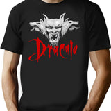 Dracula Bram Stoker T-Shirt for Men & Women, T-Shirts Graphic Tee - Black