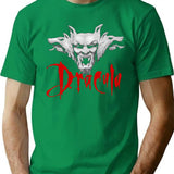 Dracula Bram Stoker T-Shirt for Men & Women, T-Shirts Graphic Tee - Green