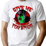 Dracula Wants Dracula Gets T-Shirt for Men & Women, T-Shirts Graphic Tee - White