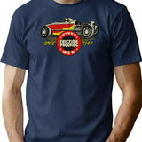 Drag Racing Wynns Hot Rod Lube 1947 T-Shirt for Men & Women, T-Shirts Graphic Tee - Navy