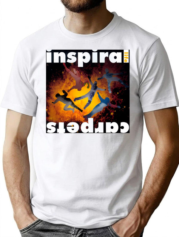 Dragging Down T-Shirt for Men & Women, T-Shirts Graphic Tee - White