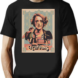 Dramatic Post T-Shirt for Men & Women, T-Shirts Graphic Tee - Black