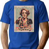 Dramatic Post T-Shirt for Men & Women, T-Shirts Graphic Tee - Blue