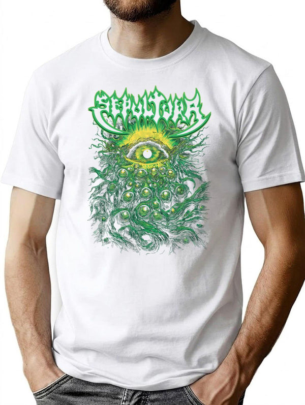 Duk Fat - Sepultura - Infected Voice T-Shirt for Men & Women, T-Shirts Graphic Tee - White