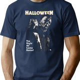 Duk Fat - The Night He Came Home (Distressed) T-Shirt for Men & Women, T-Shirts Graphic Tee - Navy