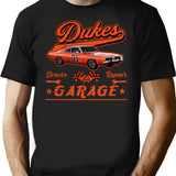 Dukes Garage T-Shirt for Men & Women, T-Shirts Graphic Tee - Black