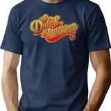 Dukes Of Hazzard Script Worn T-Shirt for Men & Women, T-Shirts Graphic Tee - Navy