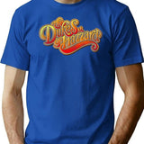 Dukes Of Hazzard Script Worn T-Shirt for Men & Women, T-Shirts Graphic Tee - Blue