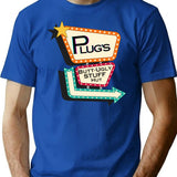 Dying Tomorrow It's A Pleasure T-Shirt - Retro Graphic Tee for Men & Women - Blue