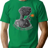 E.t. Smell My Finger T-Shirt - Retro Graphic Tee for Men & Women - Green
