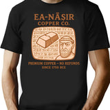 Ea-nasir Copper Co. Ancient Mesopotamian History Meme Funny T-Shirt - Black