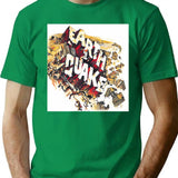 Earthquake Classic T-Shirt - Retro Graphic Tee for Men & Women - Green