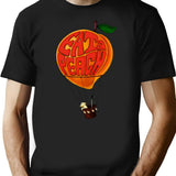 Eat A Peach And Skydog T-Shirt - Retro Graphic Tee for Men & Women - Black