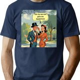 Eat My Ass And Give Me Backshots T-Shirt - Navy