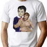 Eddie And The Werewolf T-Shirt - Retro Graphic Tee for Men & Women - White