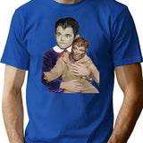 Eddie And The Werewolf T-Shirt for Men & Women, T-Shirts Graphic Tee - Blue